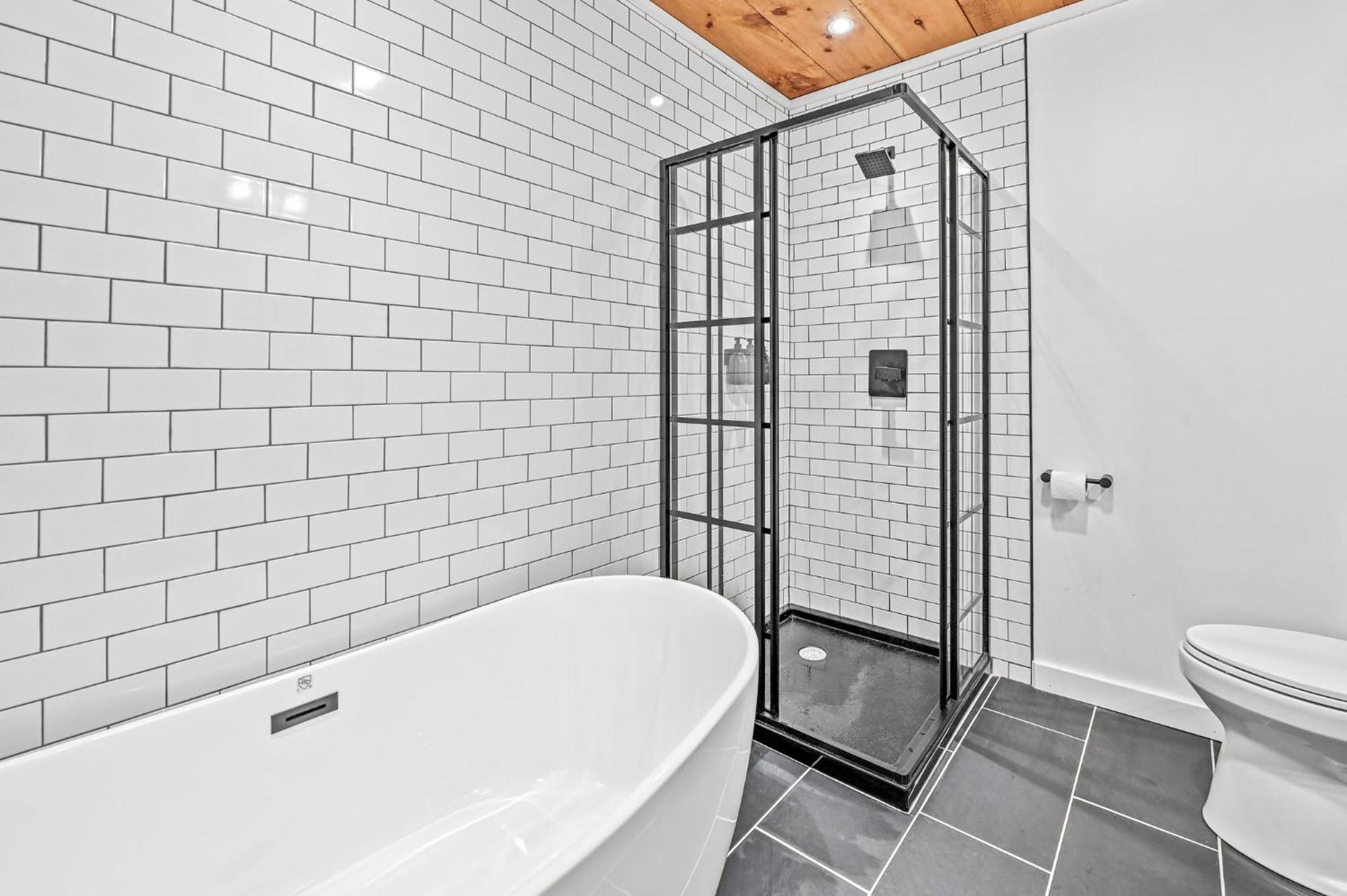 Smoky Mountains Hut Tub Cabin Dog Friendly セバービル エクステリア 写真